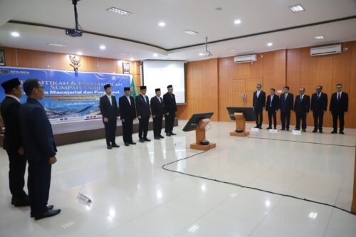 Kanwil BPN Provinsi Kaltim Ikuti Pelantikan dan Pengambilan Sumpah Janji Jabatan Manajerial dan Fungsional di Lingkungan Kementerian ATR/BPN PROKALTIM 7 Kantor Wilayah (Kanwil) BPN Provinsi Kalimantan Timur mengikuti pelantikan dan pengambilan sumpah/janji jabatan manajerial dan fungsional