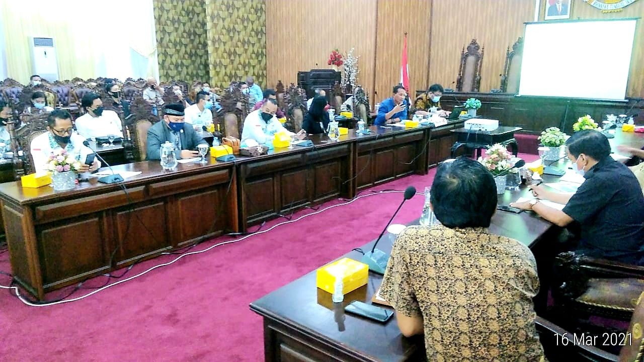 20210316 204431 Bapemperda DPRD Gelar RDP, Hiekraf Minta Turunkan Pajak Tiket Konser Nol Persen, FKTH 15 Persen, Arif : Akan Kita Perjuangkan PROKALTIM