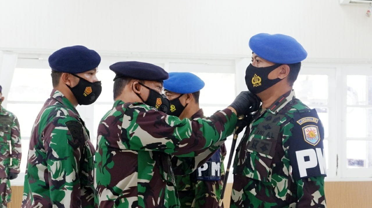 Upacara Sertijab Dandenpomal Lanal Balikpapan PROKALTIM 1 IMG 20210415 WA0012 Upacara Sertijab Dandenpomal Lanal Balikpapan PROKALTIM