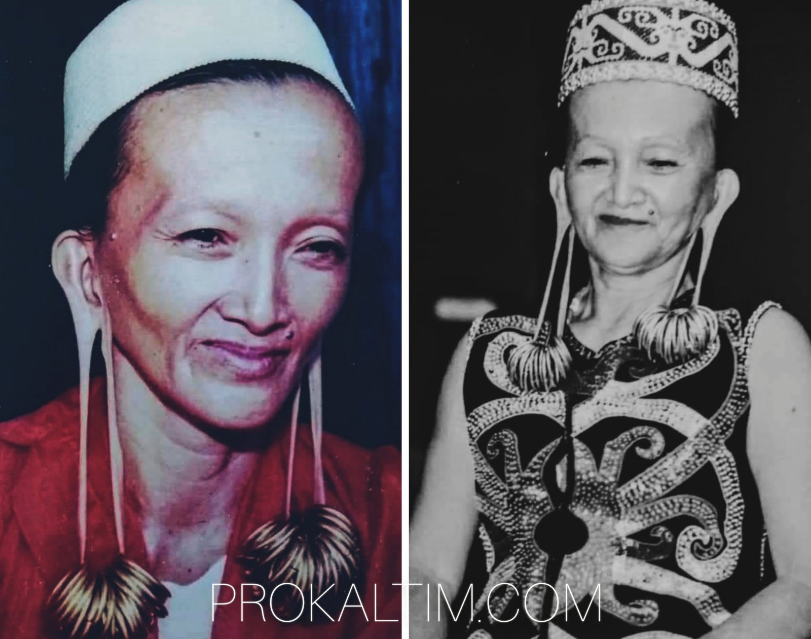 20210605 145746 Inilah Simbol Kecantikan Telinga Panjang Wanita Dayak Desa Pampang PROKALTIM