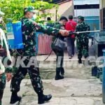 Gelar Sabtu Minggu Steril, Kodim 0905 Balikpapan Sasar Pasar Inpres Kebun Sayur