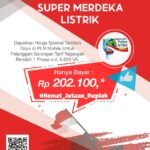 Meriahkan HUT RI ke-76, Tambah Daya Listrik Hanya Rp.202,100 via PLN Mobile