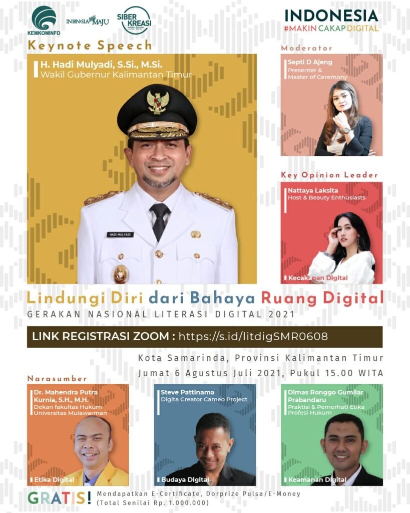 WhatsApp Image 2021 08 06 at 08.08.31 Nimbrung Bareng Wagub Kaltim dan Bupati Kukar, Program Literasi Digital 2021 PROKALTIM