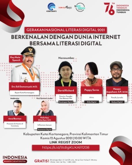 12 agus kukar Berkenalan Dengan Dunia Internet Bersama Literasi Digital PROKALTIM