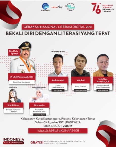 24 agus kukar Bekali Diri Dengan Literasi yang Tepat PROKALTIM