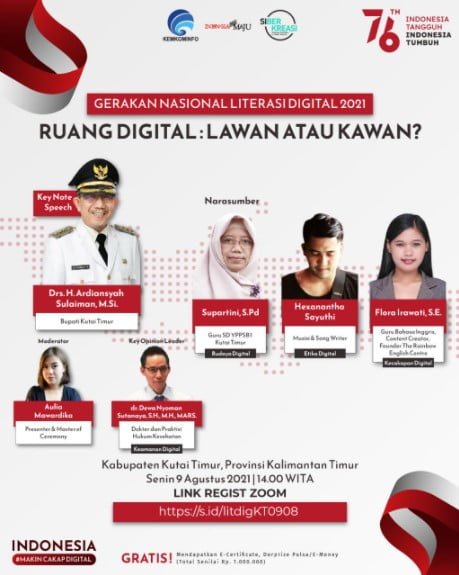 9 agus kutim Dunia Maya Dalam Genggaman Dengan Literasi yang Tepat PROKALTIM