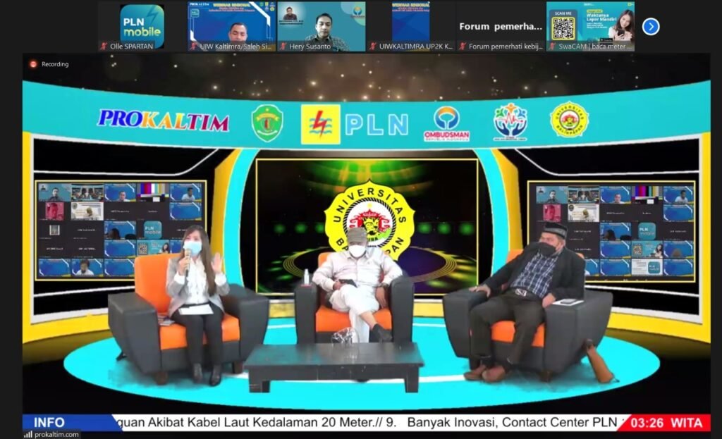 IMG 20210921 WA0011 Ombudsman Dorong Masyarakat Terlibat Aktif Kegiatan Dialog Publik Tentang Layanan PLN PROKALTIM