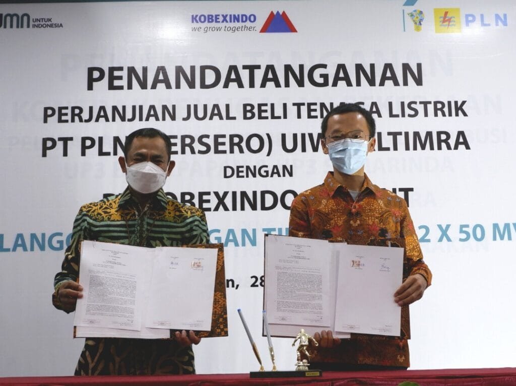 IMG 20211002 WA0015 Support Kebutuhan Listrik Industri, PLN – Kobexindo Cement Tandatangani Perjanjian Jual Beli Tenaga Listrik PROKALTIM
