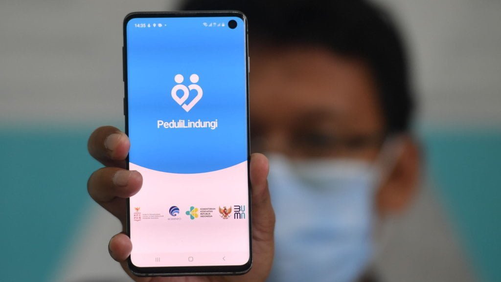 antarafoto aplikasi peduli lindungi 142021 zk 2 ratio 16x9 1 Ardiansyah Sebut Warga Divaksin Unduh Aplikasi PeduliLindungi Bagi yang Punya HP Android, HP Jadul Cukup Pakai KTP PROKALTIM