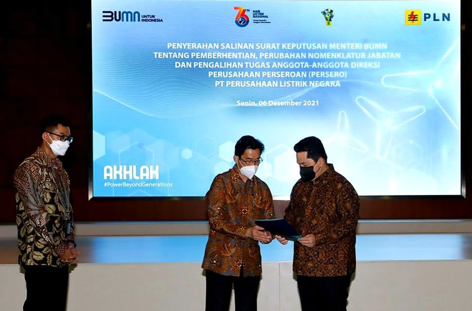 20211207 081107 RUPS PLN Mengangkat Darmawan Prasodjo sebagai Direktur Utama PLN PROKALTIM