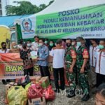 Terkumpul Rp21Juta, LPM dan Warga Baru Tengah Bantu Korban Kebakaran Gunung Polisi