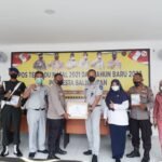 Aksi Simpatik, Jasa Raharja Cabang Kaltim Sambangi Pos Pengamanan Nataru, Bagikan APD dan Bingkisan