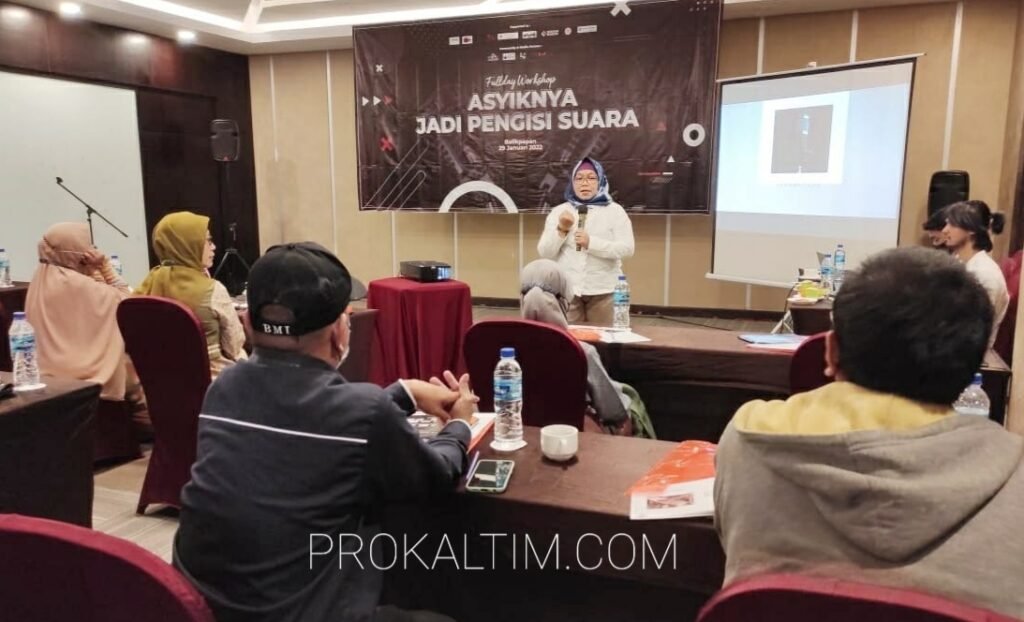 20220129 205942 Berlangsung Sukses, Gelar Workshop Asiknya Jadi Pengisi Suara PROKALTIM
