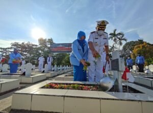 IMG 20220114 WA0016 Peringati Hari Dharma Samudra, Lanal Balikpapan Ziarah dan Tabur Bunga PROKALTIM