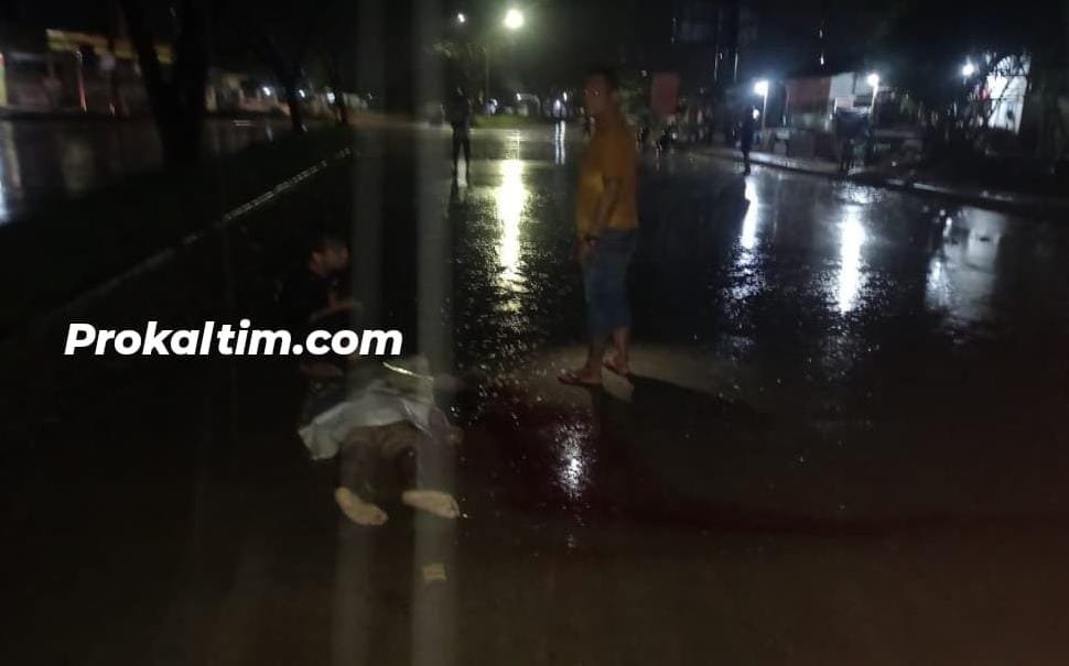 WhatsApp Image 2022 01 12 at 00.18.24 Pulang Melayat, Motor Terhempas, Begini Kondisi Krisno PROKALTIM