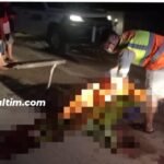 Breaking News-Niat ke Pasar Malam, Tubuh Dihantam Tronton