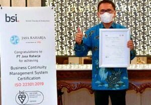 Jasa Raharja Terima Sertifikat ISO 22301: 2019, Tentang Implementasi Business Continuity Management System (BCMS) PROKALTIM 2 20220211 194911 Jasa Raharja Terima Sertifikat ISO 22301: 2019, Tentang Implementasi Business Continuity Management System (BCMS) PROKALTIM