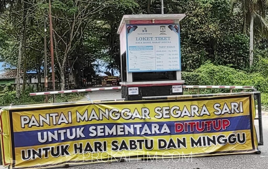 20220222 130315 DPRD Sorot Kebijakan Penutuoan Pantai Manggar Segara Sari PROKALTIM