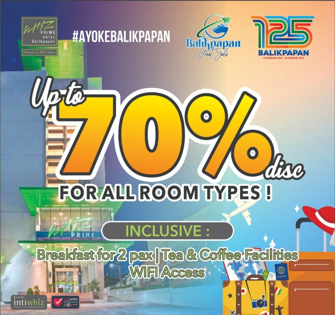 Banjir Diskon Di BGS 2022, Whiz Prime Hotel Beri Diskon 70 Persen PROKALTIM 1 Screenshot 20220210 113310 Gallery Banjir Diskon Di BGS 2022, Whiz Prime Hotel Beri Diskon 70 Persen PROKALTIM