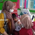 Vaksin Lanjutan BINDA Kaltim, 1.729 Dosis Sinovac Tahap II Diberikan