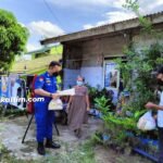 Ubah Citra Negatif Lingkungan, Anggota Polri ini Inisiatif Bagi Sembako, 2 Tahun Berjalan