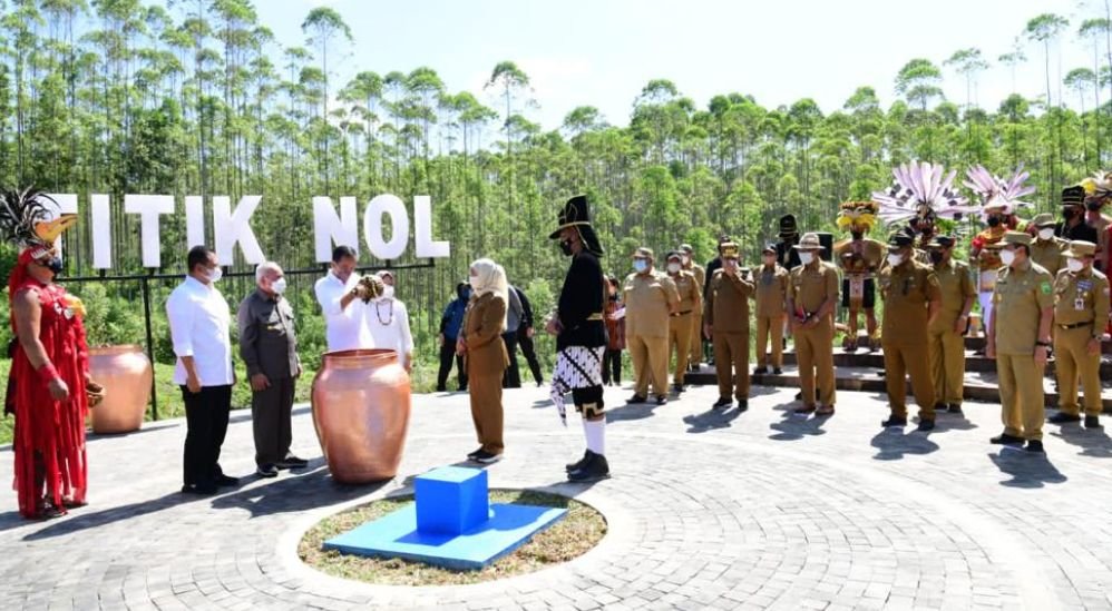 ikn1 Presiden: Penyatuan Tanah dan Air Bentuk Kebinekaan dan Persatuan yang Kuat PROKALTIM