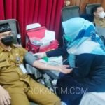Hari Pertama Masuk, Pemkot Gelar Donor Darah dan Pemeriksaan Kesehatan