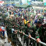 Yonif Raider 600/Modang Berangkat Penugasan ke Papua