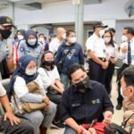 Tinjau Arus Mudik Stasiun Senen, Erick Thohir Sebut Kepadatan Makin Berkurang