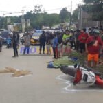 Berniat Mendahului Kontainer, Oleng, Berakhir Tragis