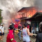 Breaking News! Kebakaran Jalan S Parman, Angin Kencang, Api Sempat Menyebrang