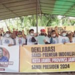 Ratusan UMKM Jambi Inginkan Sandiaga Uno Jadi Presiden 2024