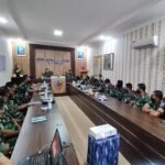 Danlanud Dhomber Sambut Kunjungan Irjen TNI