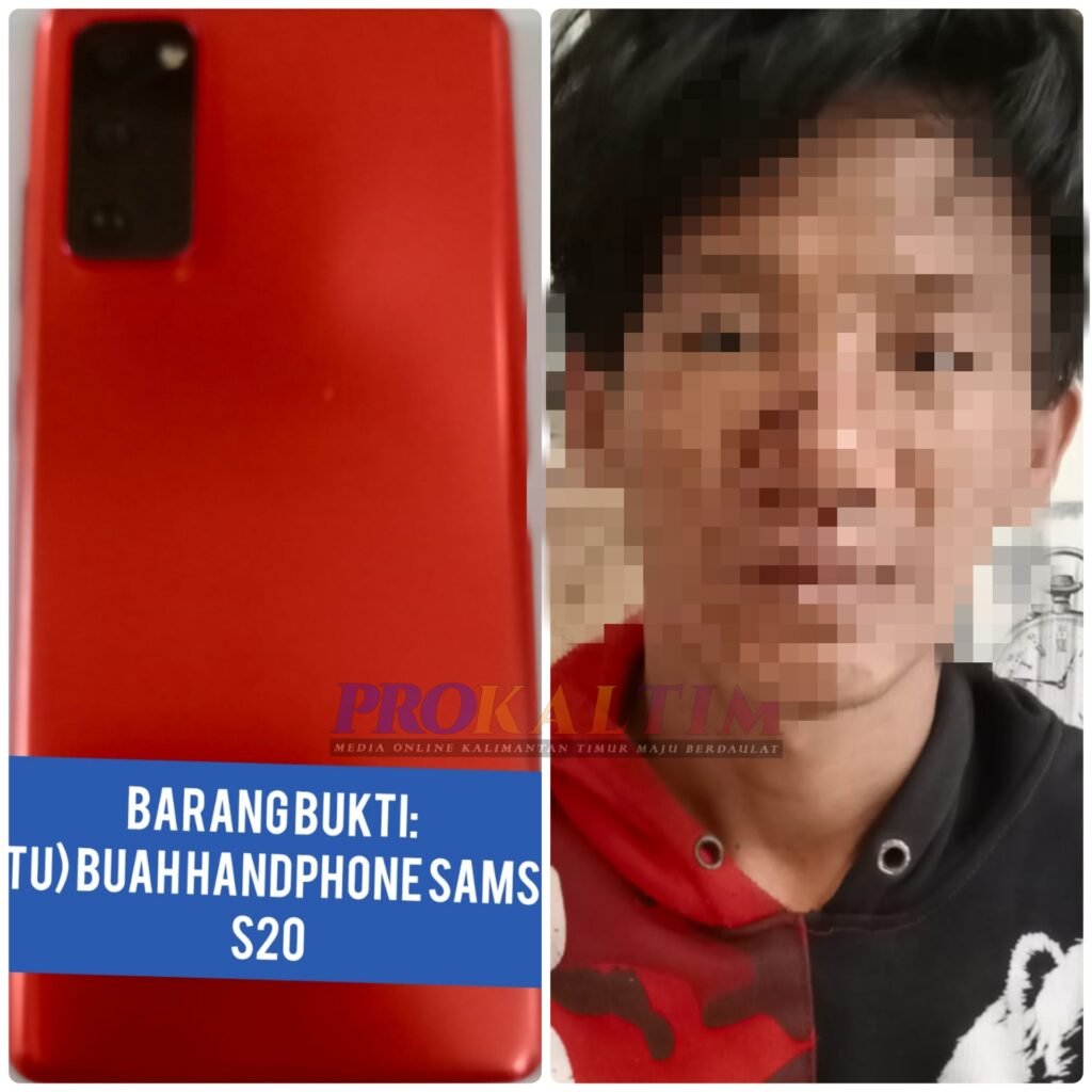 IMG 20220630 232317 Spesialisasi Pencurian Handphone Di Dashboard Motor Ditangkap, 11 Kali Beraksi PROKALTIM