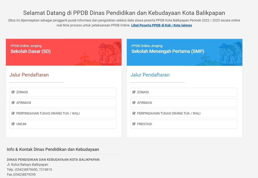 Doris: Kalau Ada Kendala Saat PPDB, Silahkan Lapor ke Posko Disdikbud dan DPRD Balikpapan PROKALTIM 1 Screenshot 6 13 2022 7 01 58 PM Doris: Kalau Ada Kendala Saat PPDB, Silahkan Lapor ke Posko Disdikbud dan DPRD Balikpapan PROKALTIM