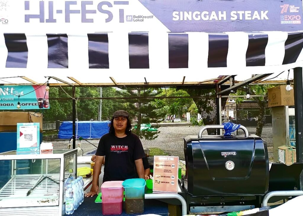 20220827 160842 Stan Mr Beller, Stan Kannee dan Stan Singgah Steak, Manjakan Lidah Pengunjung HI-Fest 2022 PROKALTIM