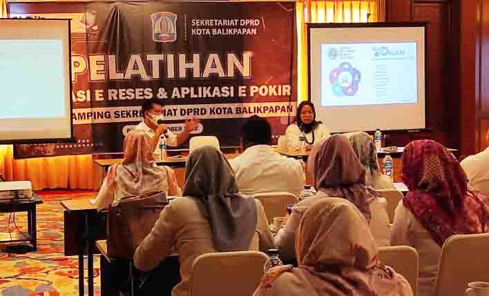 Screenshot 10 27 2022 9 49 26 AM Sekwan Balikpapan Gelar Pelatihan Digital Aplikasi E-Reses dan E-Pokir PROKALTIM