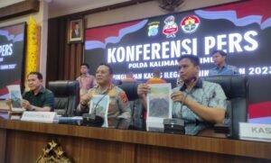 Dua Penambang Batu Bara Ilegal di KM 48 Samboja Ditangkap Polda Kaltim