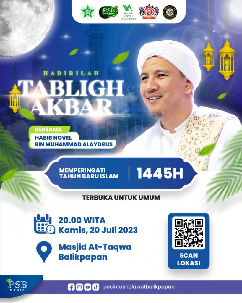 TABLIGH AKBAR Memperingati Tahun Baru Islam | Habib Novel bin Muhammad Alaydrus PROKALTIM 1 TABLIGH AKBAR Memperingati Tahun Baru Islam | Habib Novel bin Muhammad Alaydrus