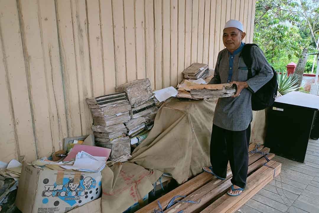 Aset dan dokumen yang rusak akibat banjir (Foto:Istimewa)