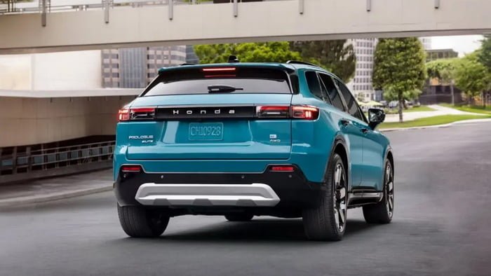 SUV Listrik Honda Bakal Dijual Awal 2024, Lebih Panjang dari CR-V PROKALTIM 1 Body Honda Prologue lebih panjang dari CR-V (Honda)