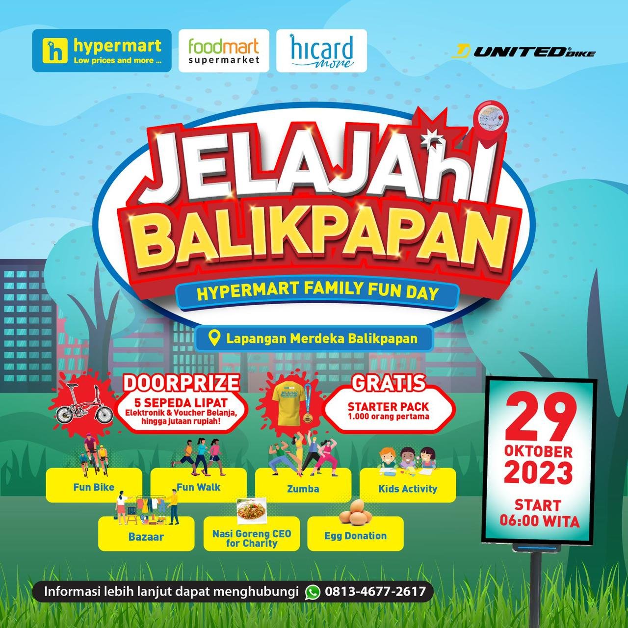 Hypermart Undang Warga Balikpapan di Hypermart Family Fun Day Minggu 29 Oktober PROKALTIM 1 Hypermart Family Fun Day