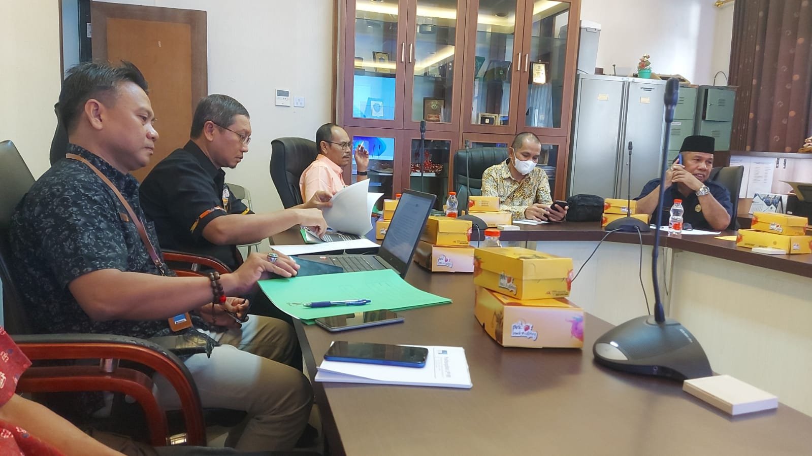 Diskominfo Kukar menggelar RDP bersama Pansus Komisi IV DPRD Kukar