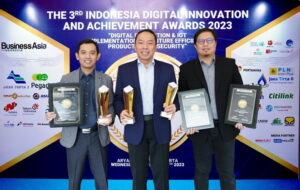 Jasa Raharja meraih tiga penghargaan pada ajang Indonesia Digital Innovation and Achievement Awards 2023