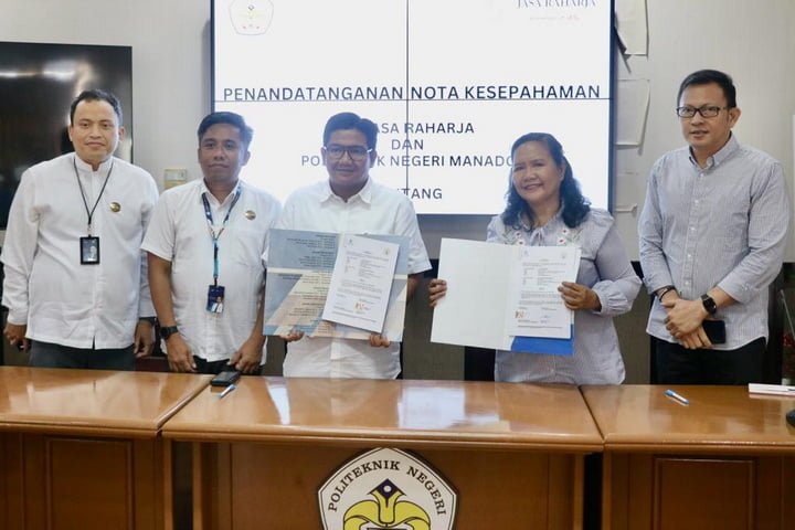 asa Raharja kembali bekerja sama dengan Politeknik Negeri Manado terkait Sinergi Keselamatan Lalu Lintas.