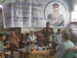 Wakil Ketua DPRD Provinsi Kalimantan Timur (Kaltim) Sigit Wibowo kembali melaksanakan sosialisasi wawasan kebangsaan (Sosbang)