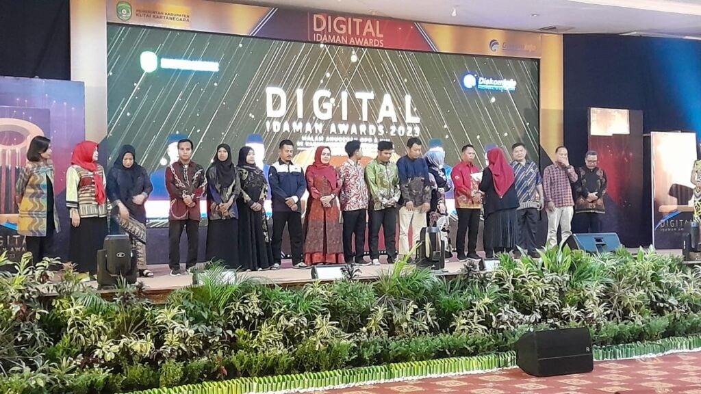 Diskominfo Menggelar Malam Puncak Anugrah Digital Idaman Award(DIA) Tahun 2023