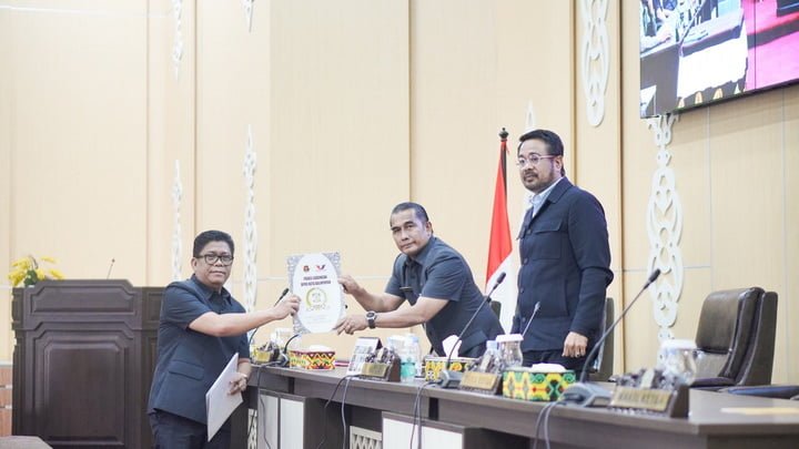DPRD Kota Balikpapan menggelar Rapat Paripurna Ke-30 masa sidang III tahun 2023