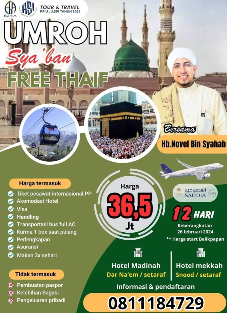 WhatsApp Image 2024 01 16 at 17.56.48 Umroh Syaban Free to Thaif! PROKALTIM