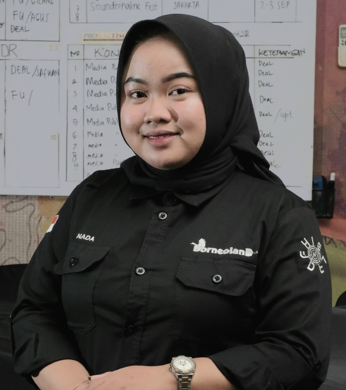 WhatsApp Image 2024 01 20 at 21.14.58 Peran Nada Sebagai Mahasiswa juga Bergelut di Event Organizer PROKALTIM